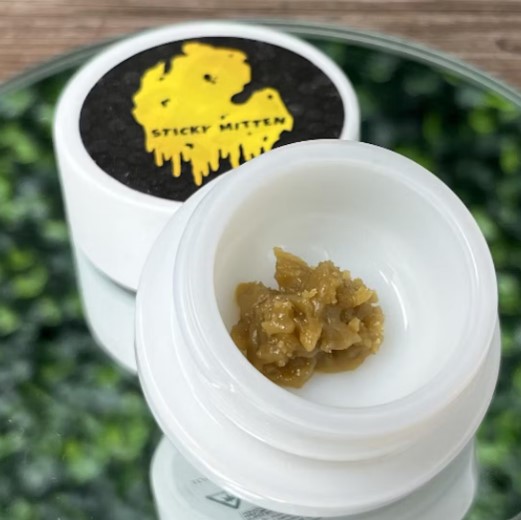 STICKY MITTEN | RAINBOW CAKE | 1G LIVE ROSIN